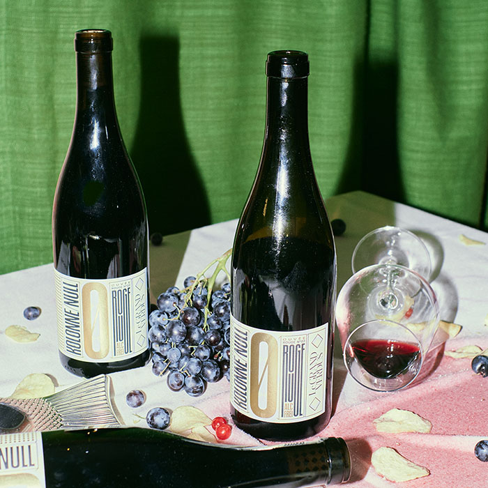 Rouge N°03 (czerwone wytrawne wino bezalkoholowe)