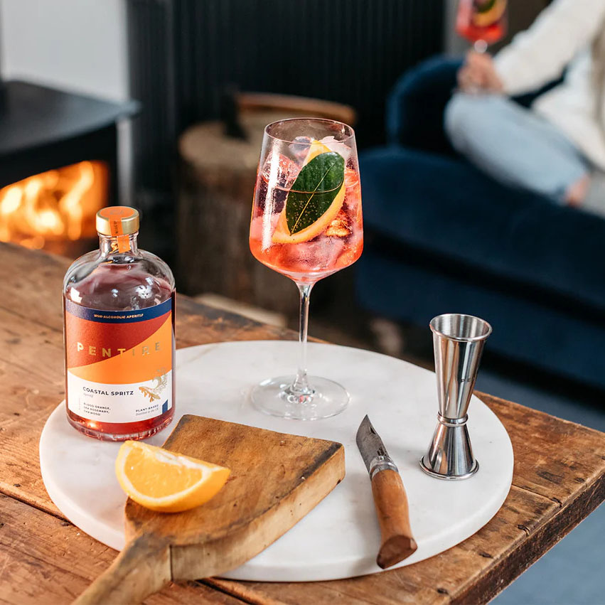 Pentire Coastal Spritz (Aperol bezalkoholowy)